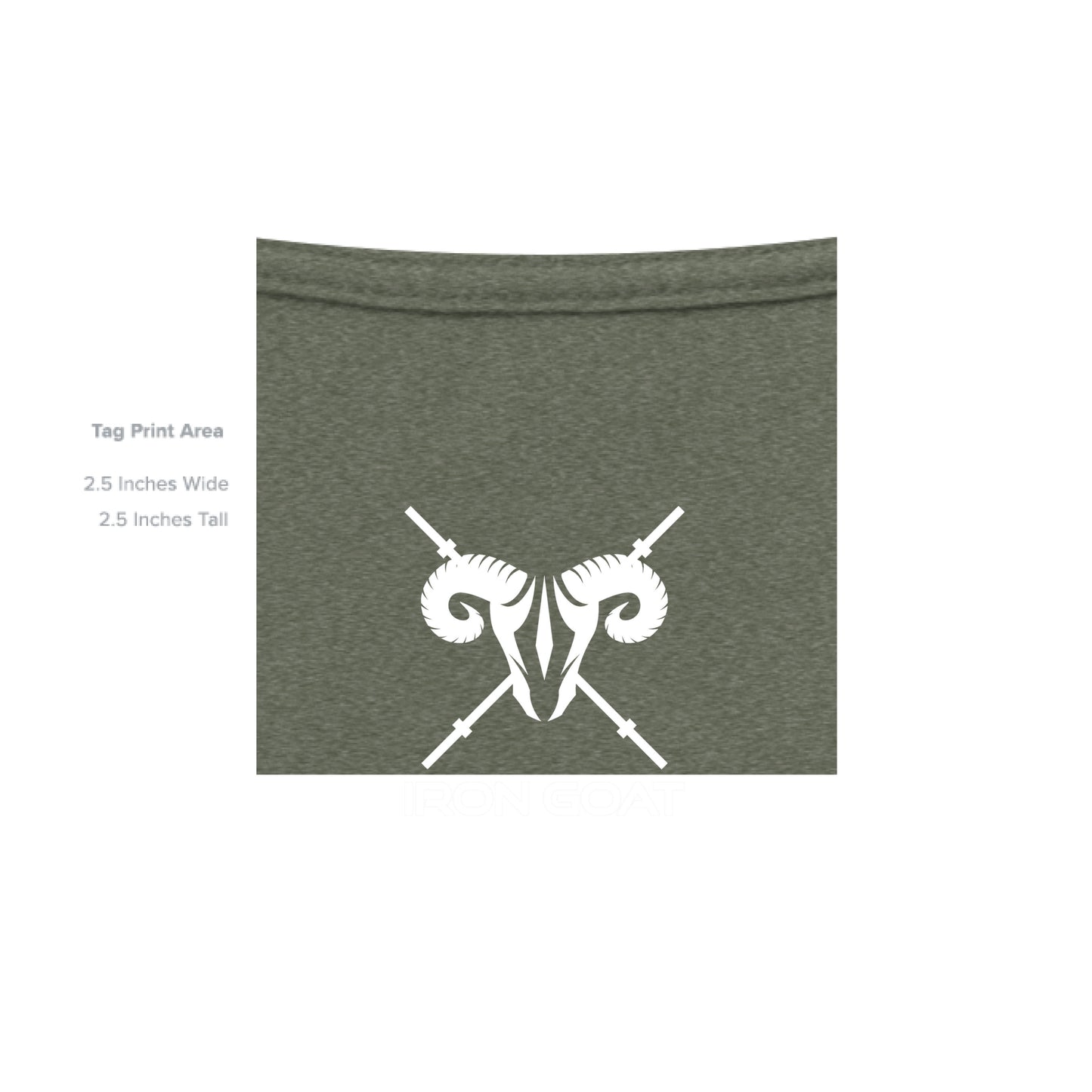 Military Green Triblend - INSIDE_TAG_LINE