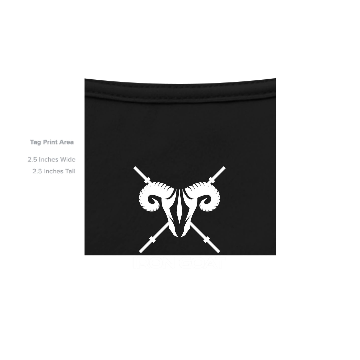 SLD BLK TRIBLEND - INSIDE_TAG_LINE