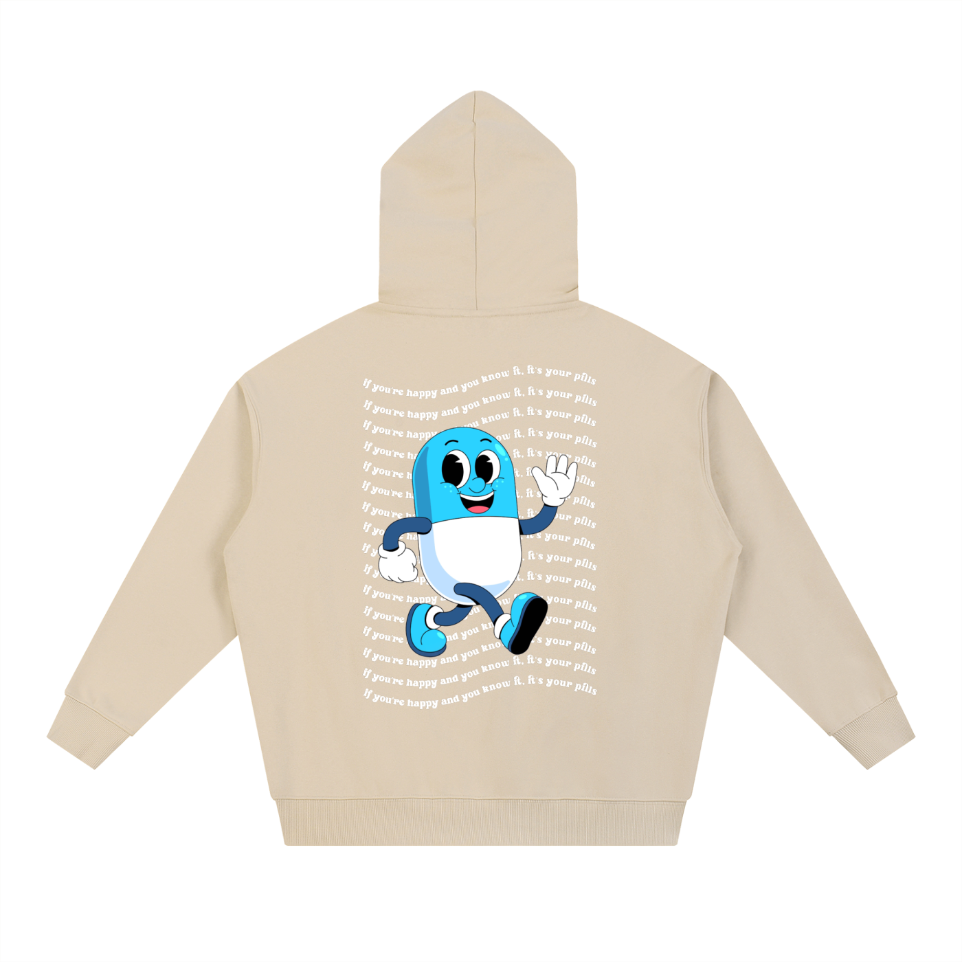 THE HAPPY PILL PROJECT Heavyweight Hoodie