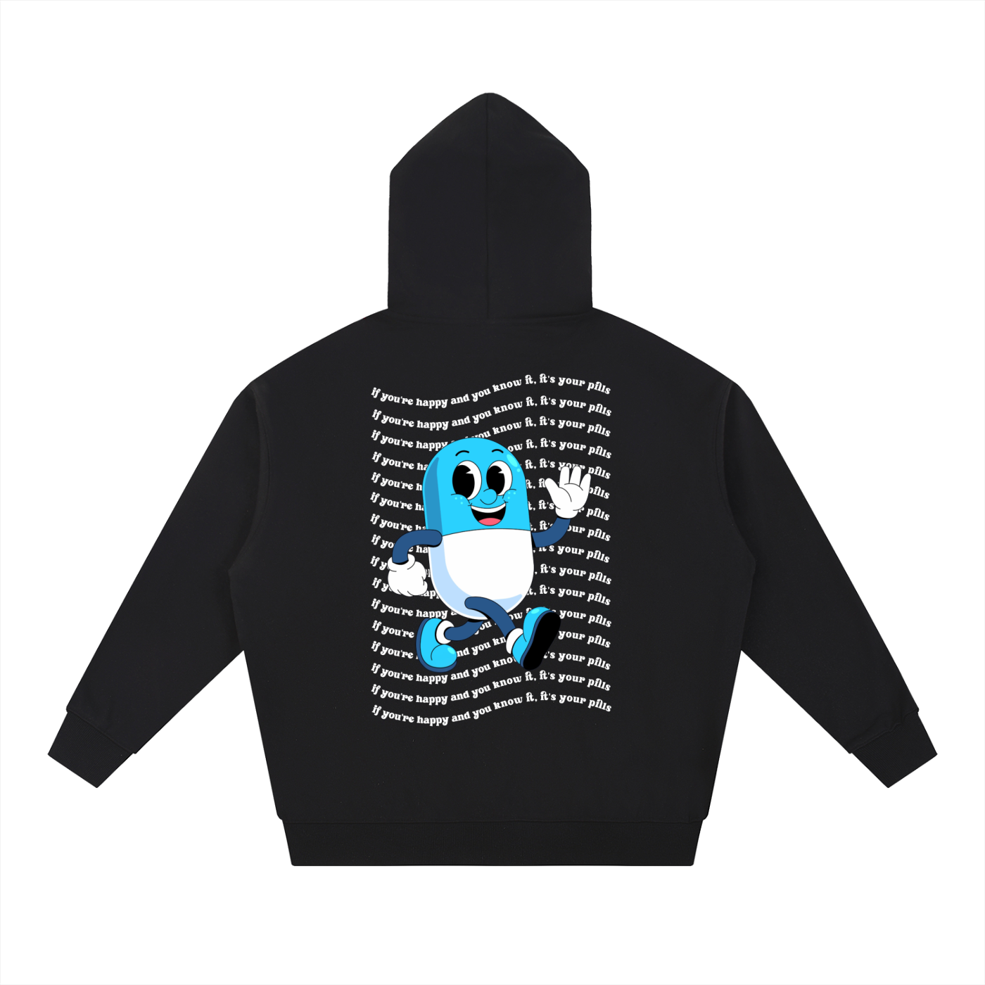 THE HAPPY PILL PROJECT Heavyweight Hoodie