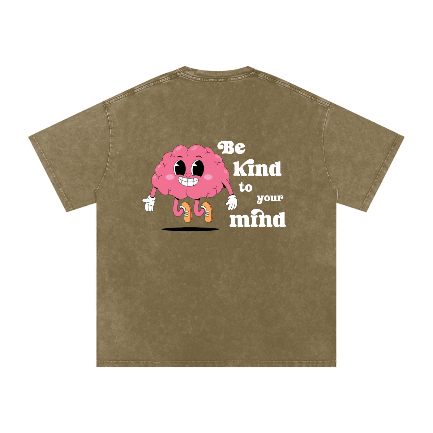 BE KIND TO YOUR MIND Oversized Cotton T-Shirt