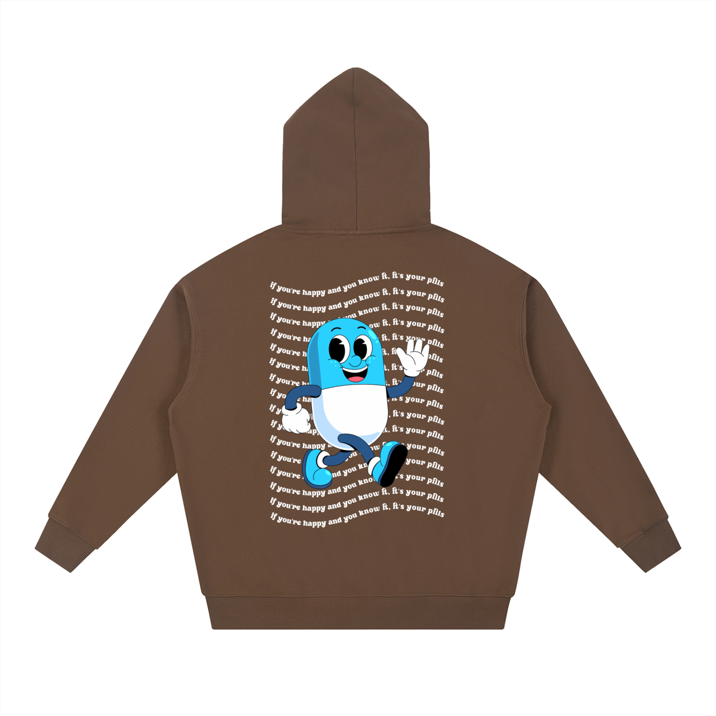 THE HAPPY PILL PROJECT Heavyweight Hoodie