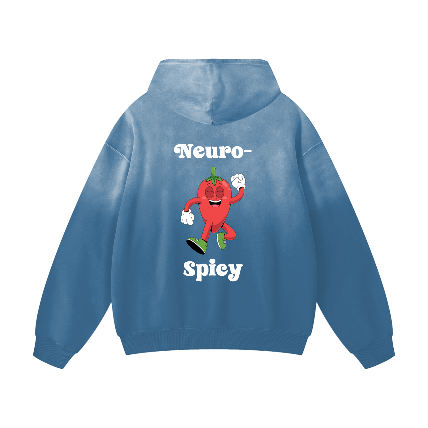 NEURO-SPICY Heavyweight Sunfade Oversized Hoodie