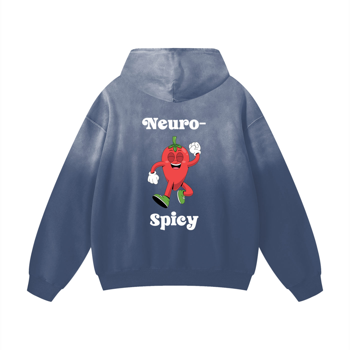 NEURO-SPICY Heavyweight Sunfade Oversized Hoodie