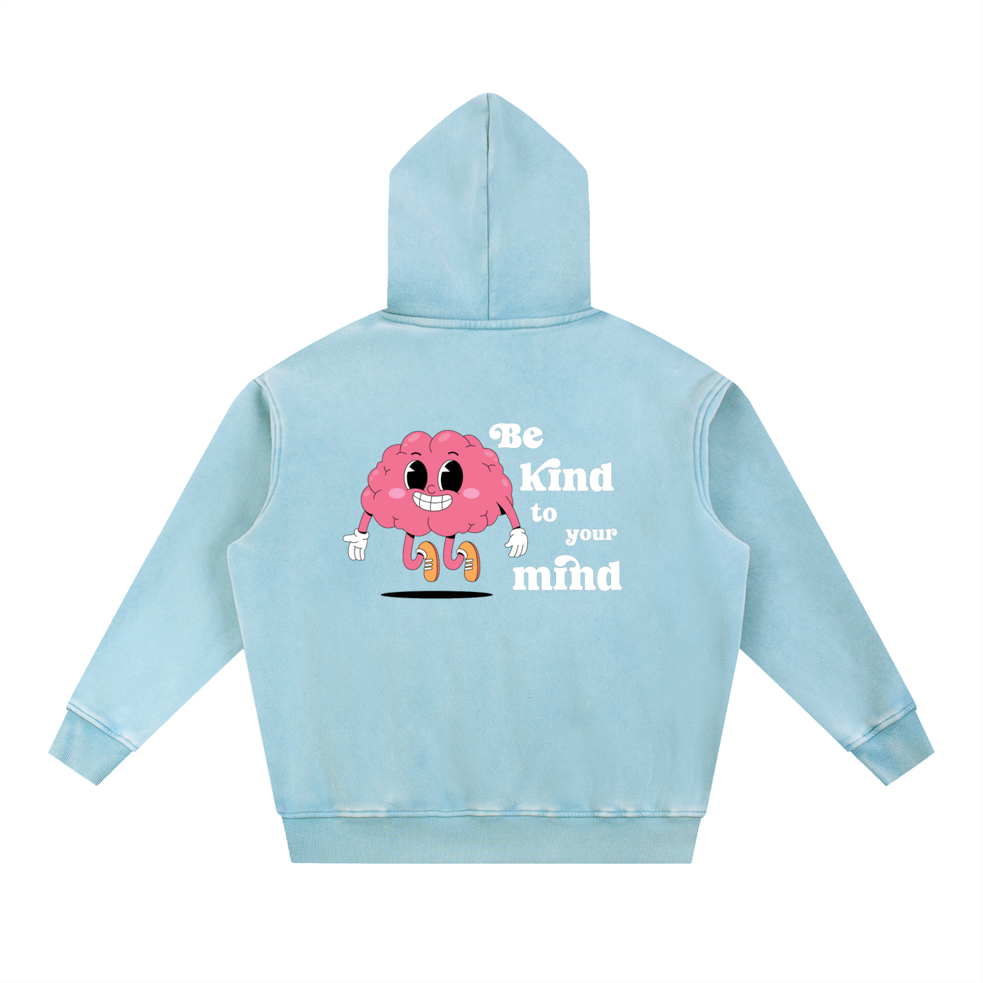 BE KIND TO YOUR MIND Fleece Oversize Hoodie