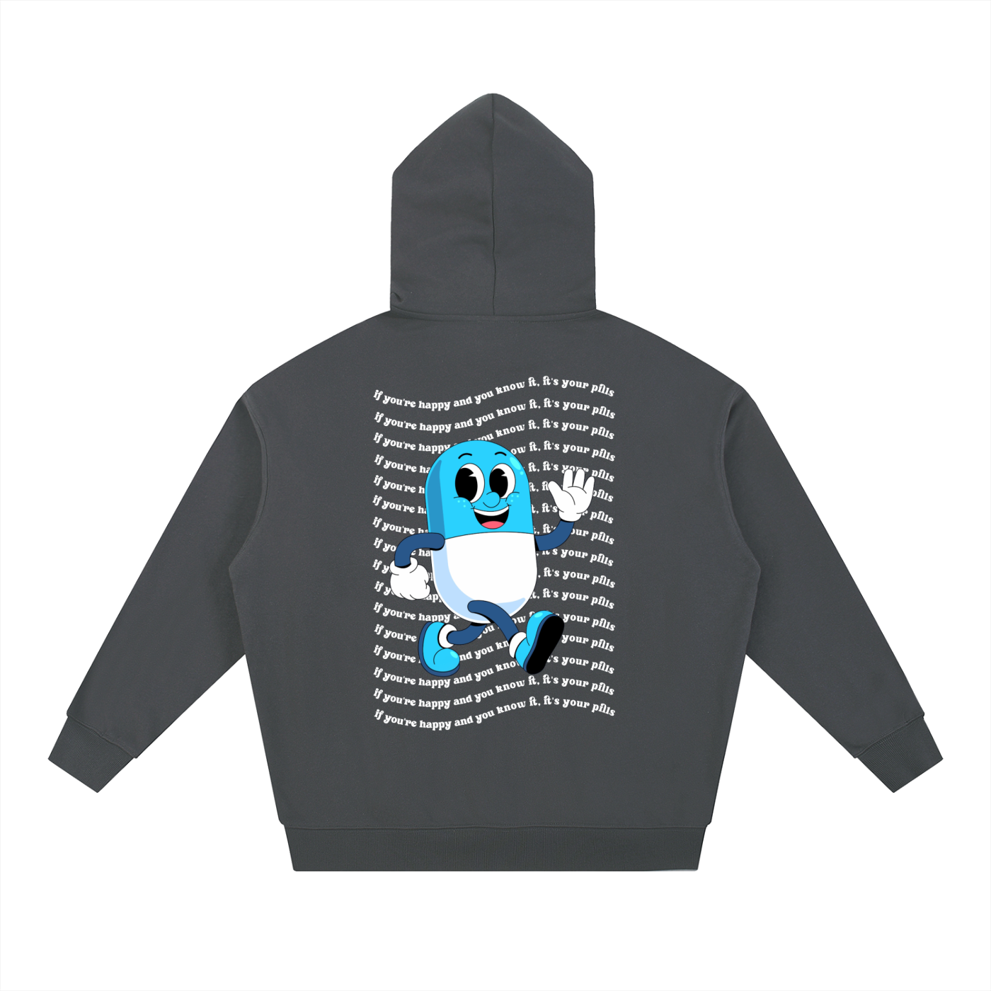 THE HAPPY PILL PROJECT Heavyweight Hoodie