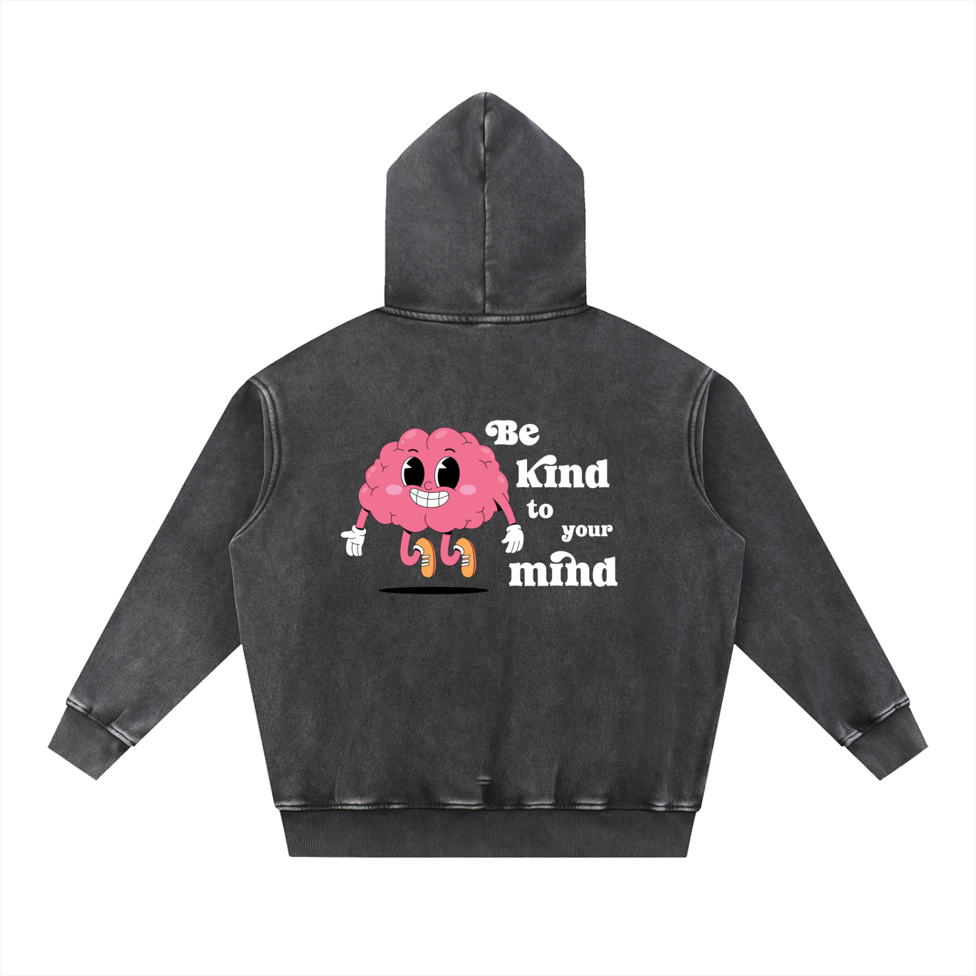 BE KIND TO YOUR MIND Fleece Oversize Hoodie