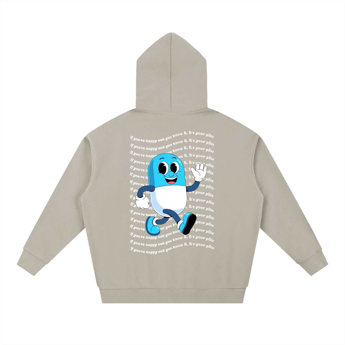 THE HAPPY PILL PROJECT Heavyweight Hoodie