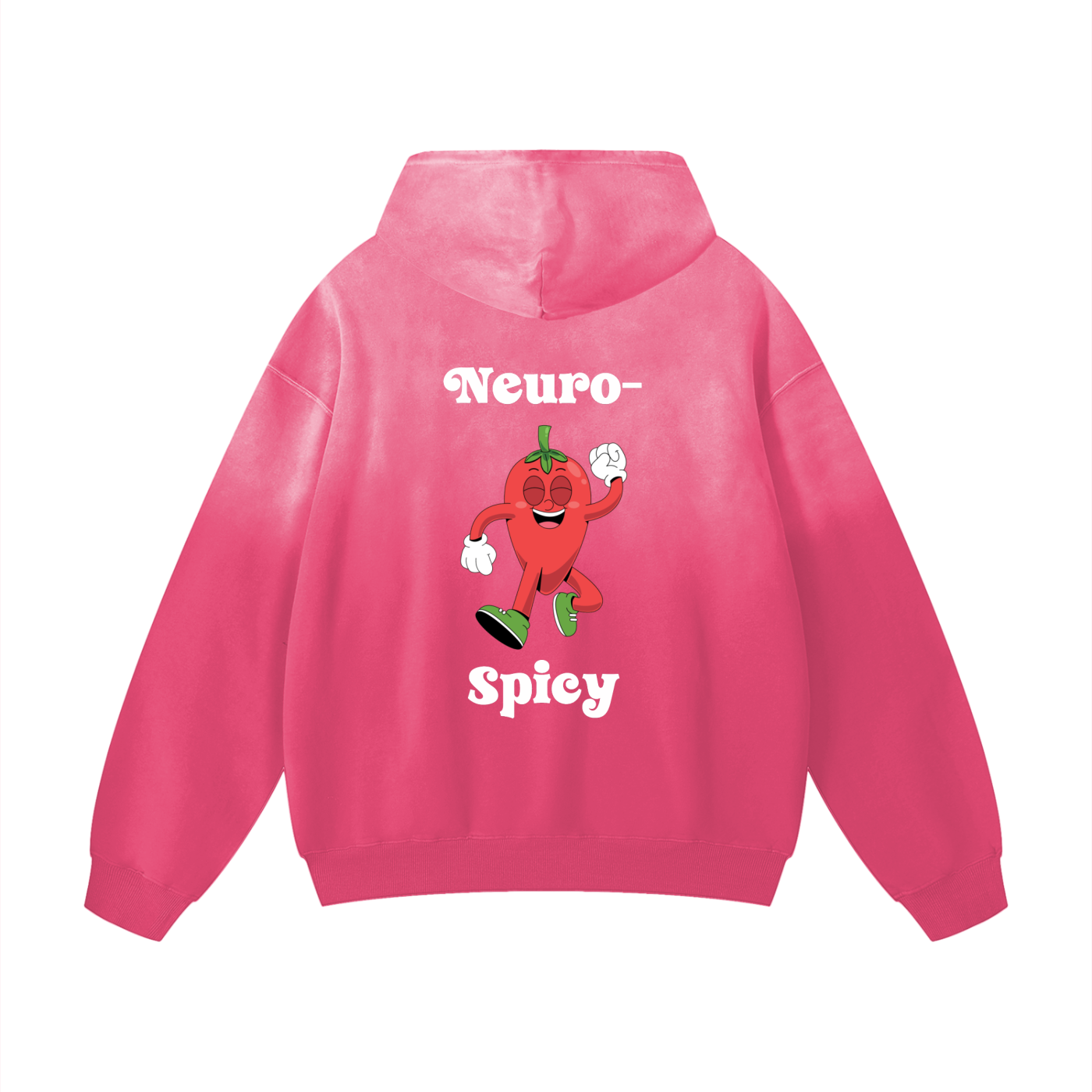NEURO-SPICY Heavyweight Sunfade Oversized Hoodie