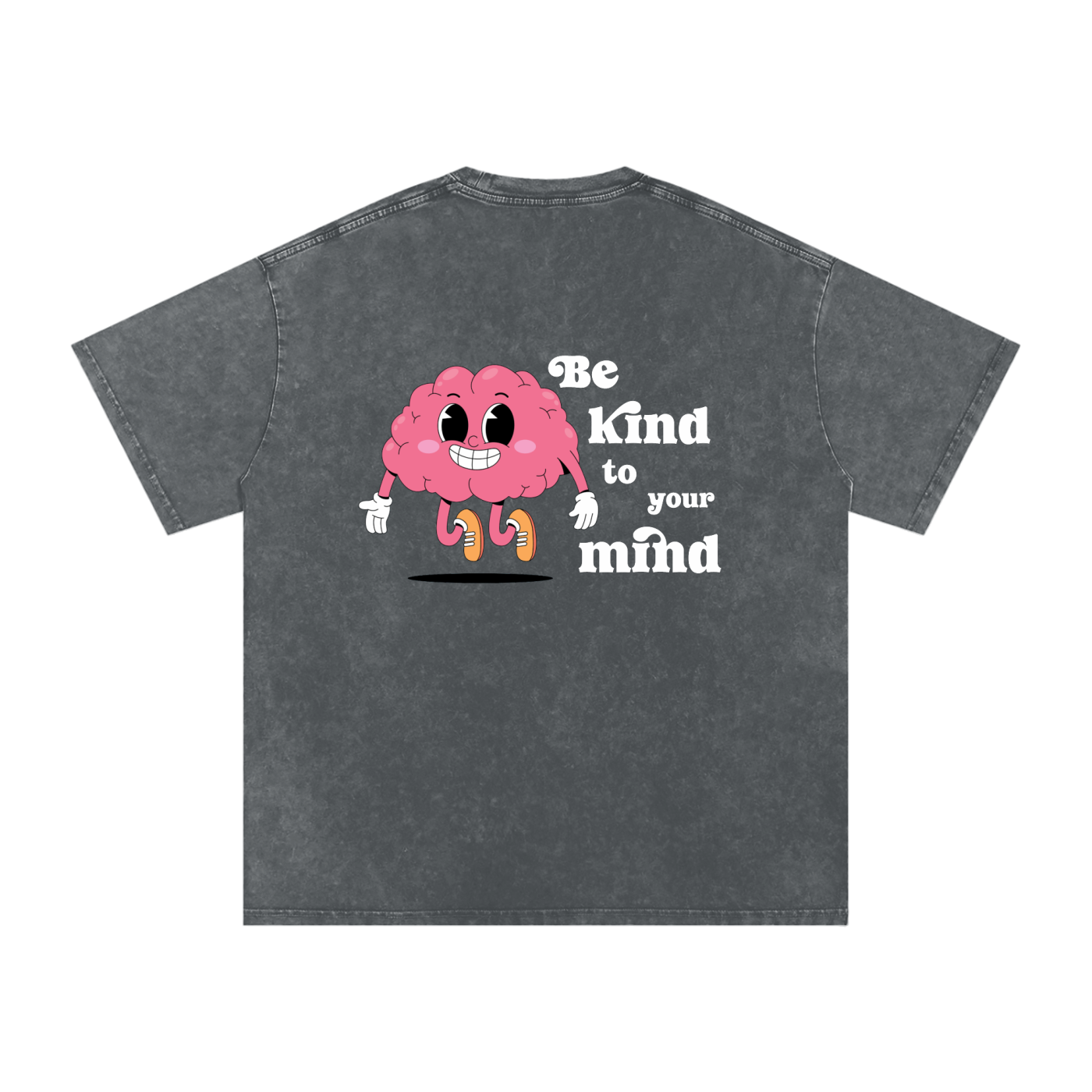 BE KIND TO YOUR MIND Oversized Cotton T-Shirt