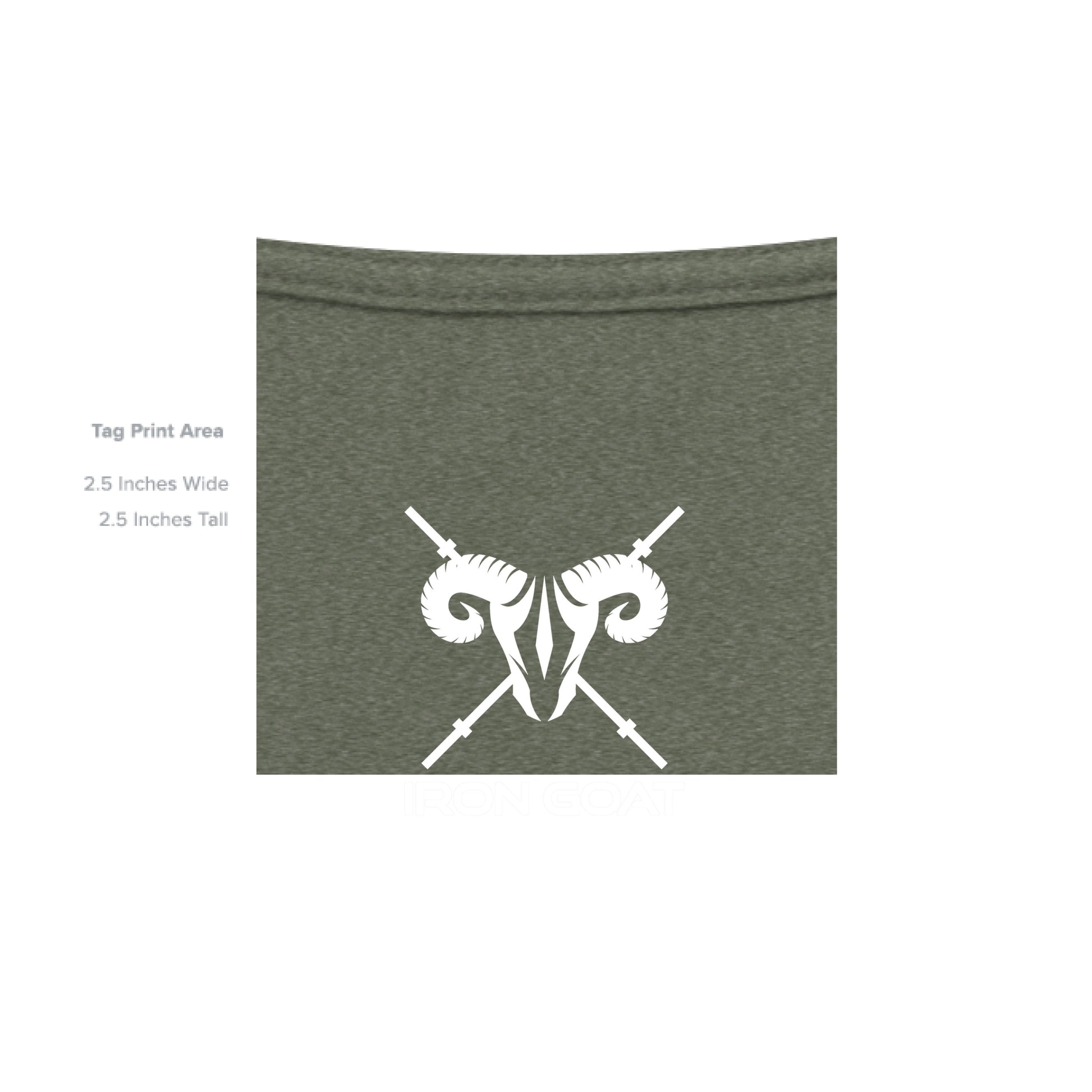 Military Green Triblend - INSIDE_TAG_LINE