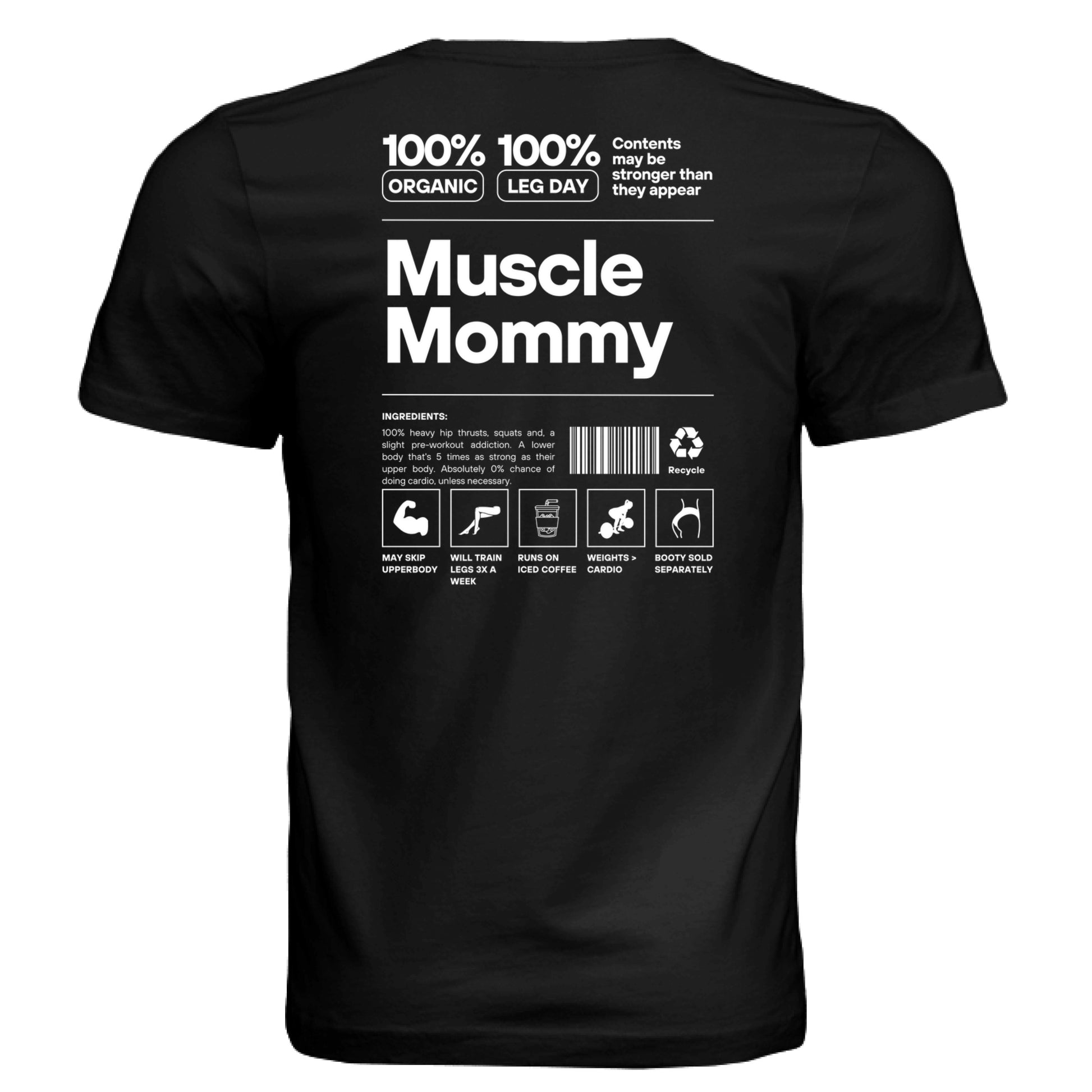 SLD BLK TRIBLEND - BACK