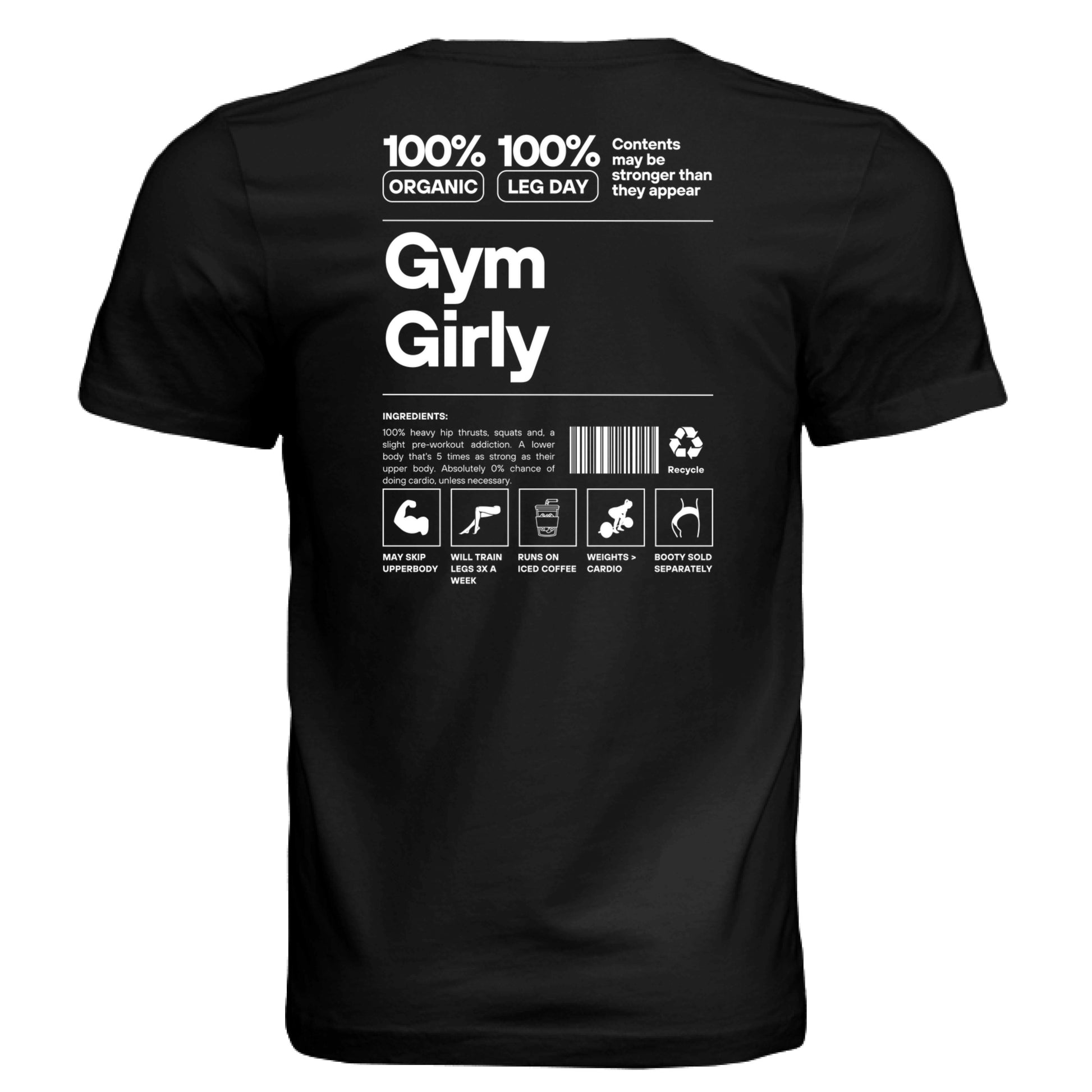 SLD BLK TRIBLEND - BACK