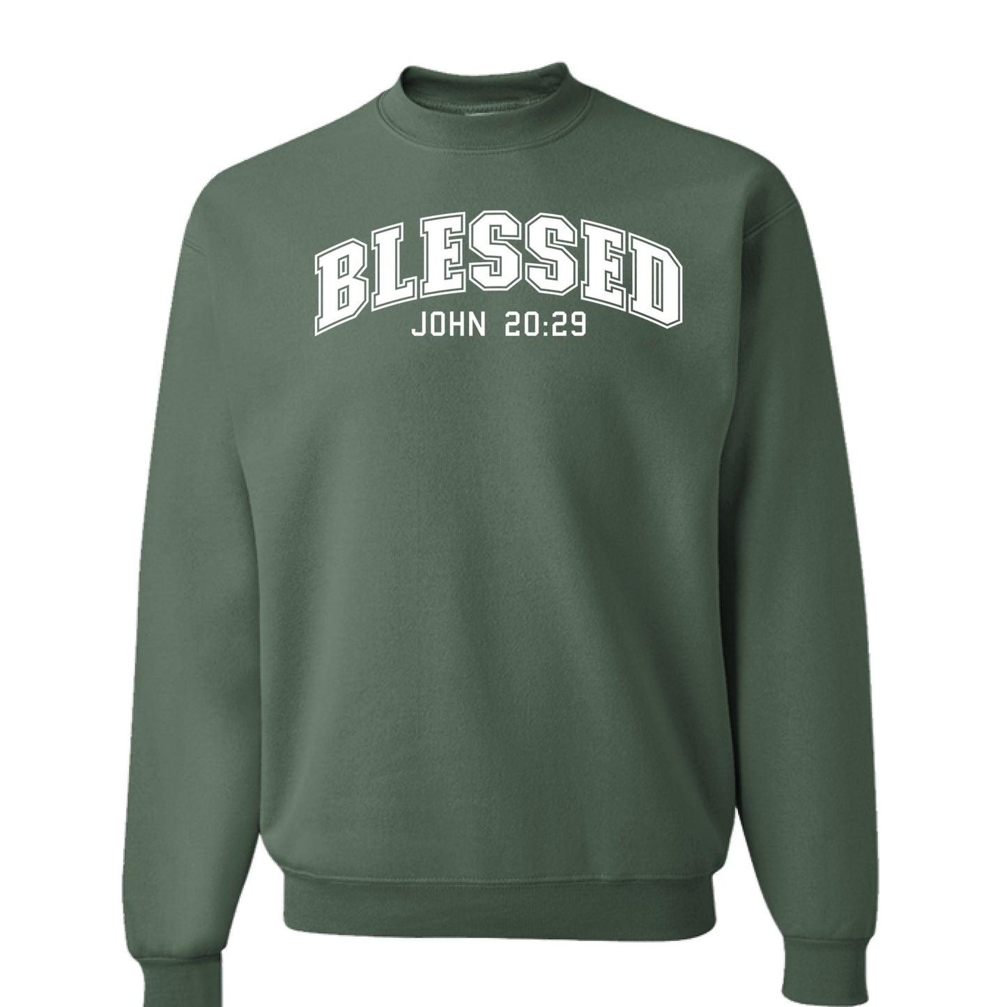 Military Green Heather - FRONT