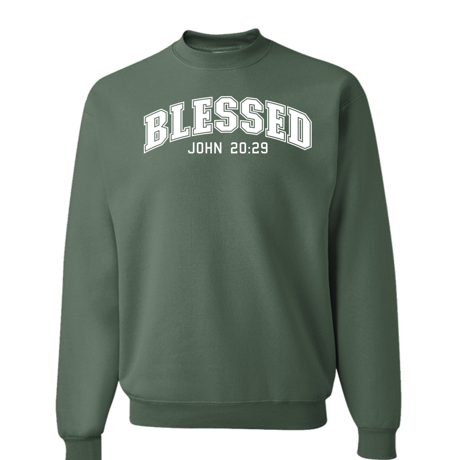 Military Green Heather - FRONT