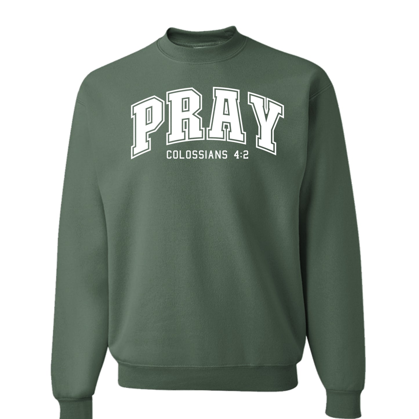 Military Green Heather - FRONT