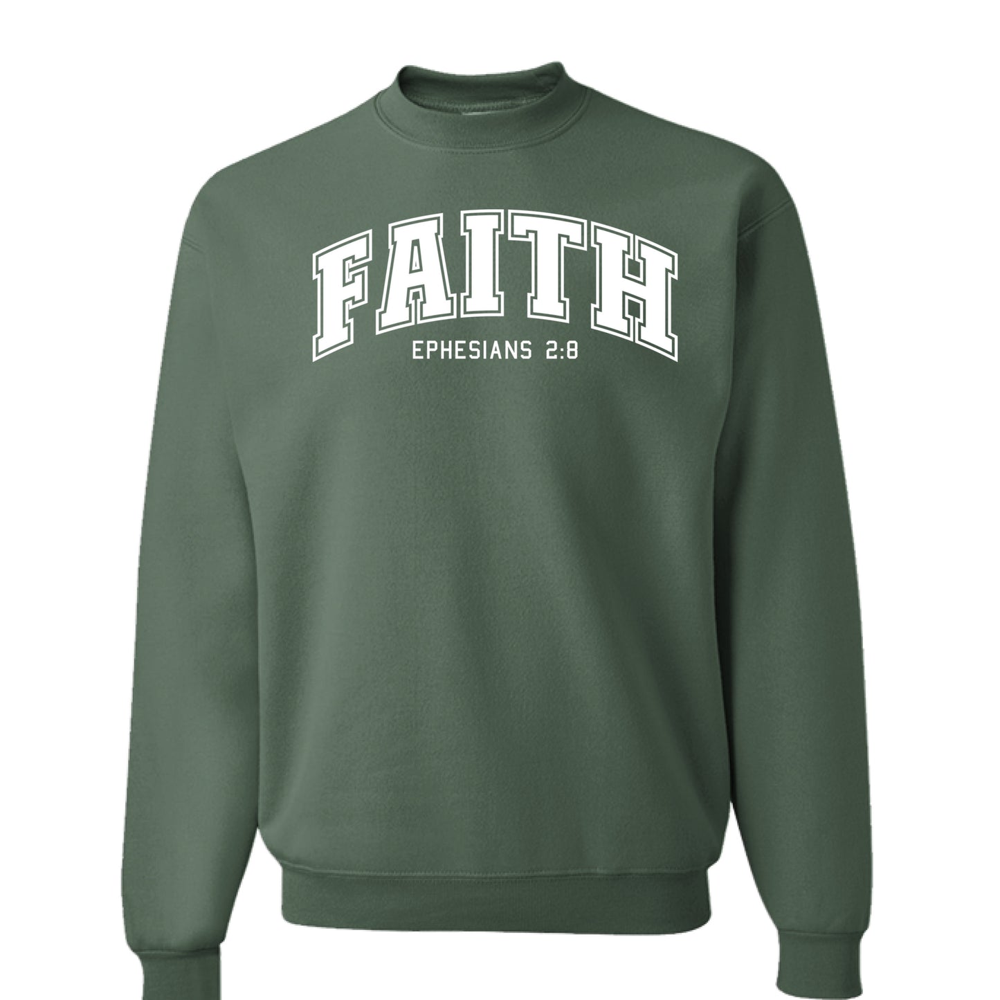 Military Green Heather - FRONT