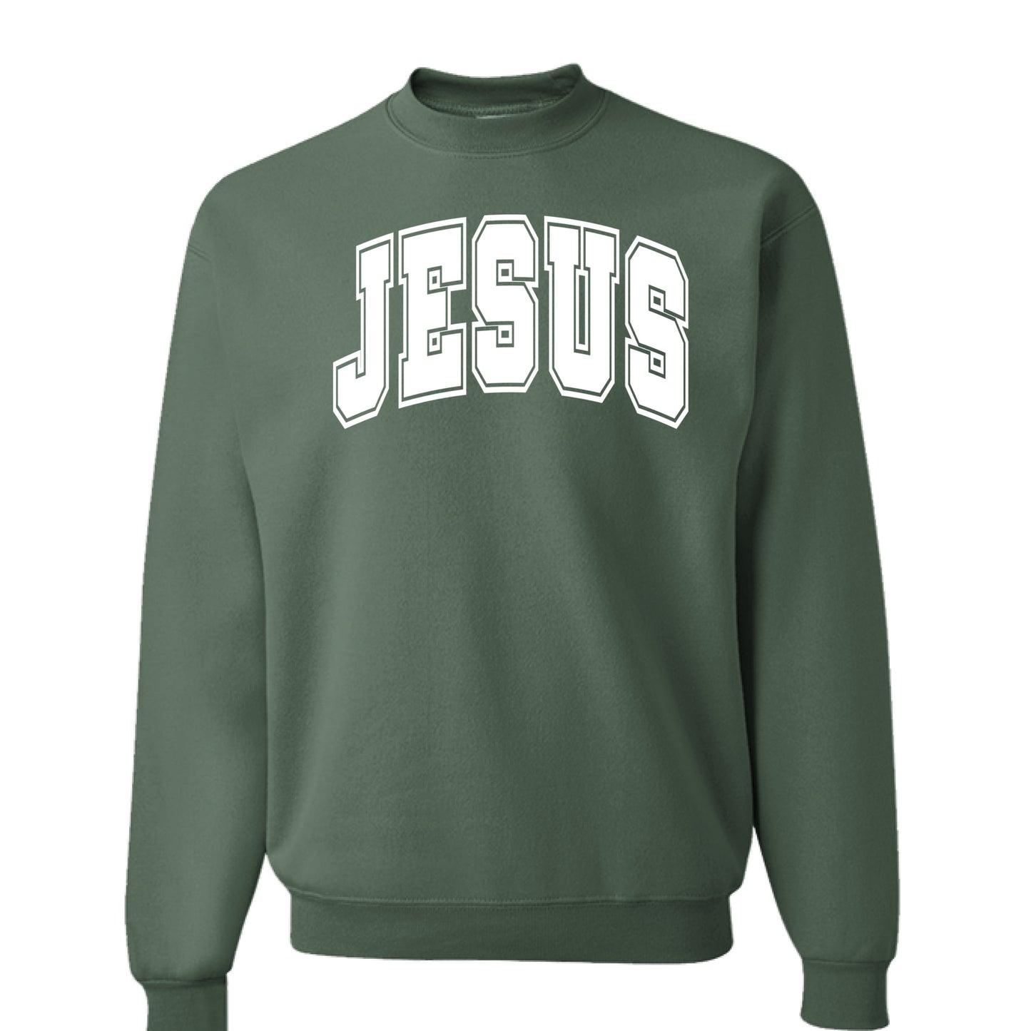 Military Green Heather - FRONT