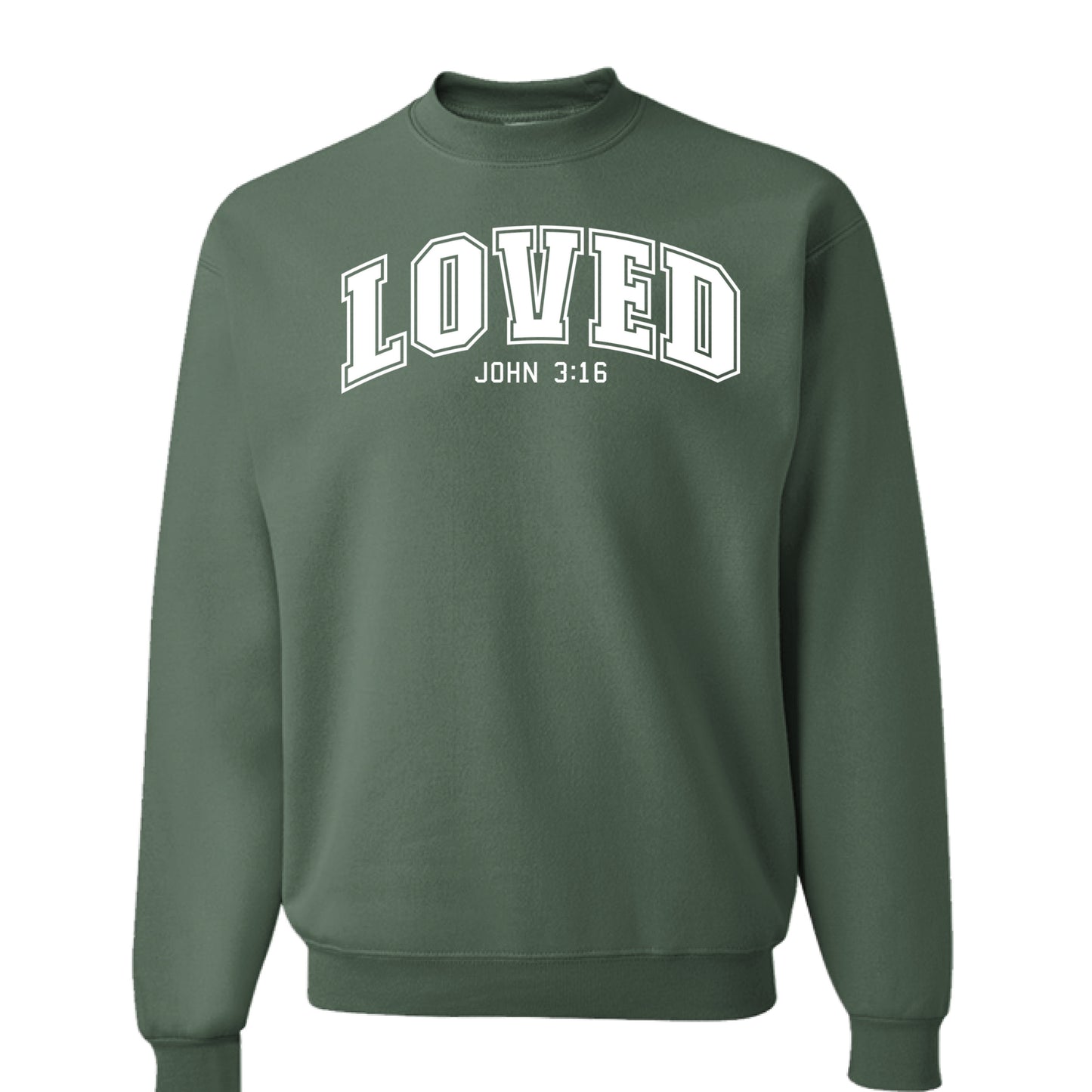 Military Green Heather - FRONT