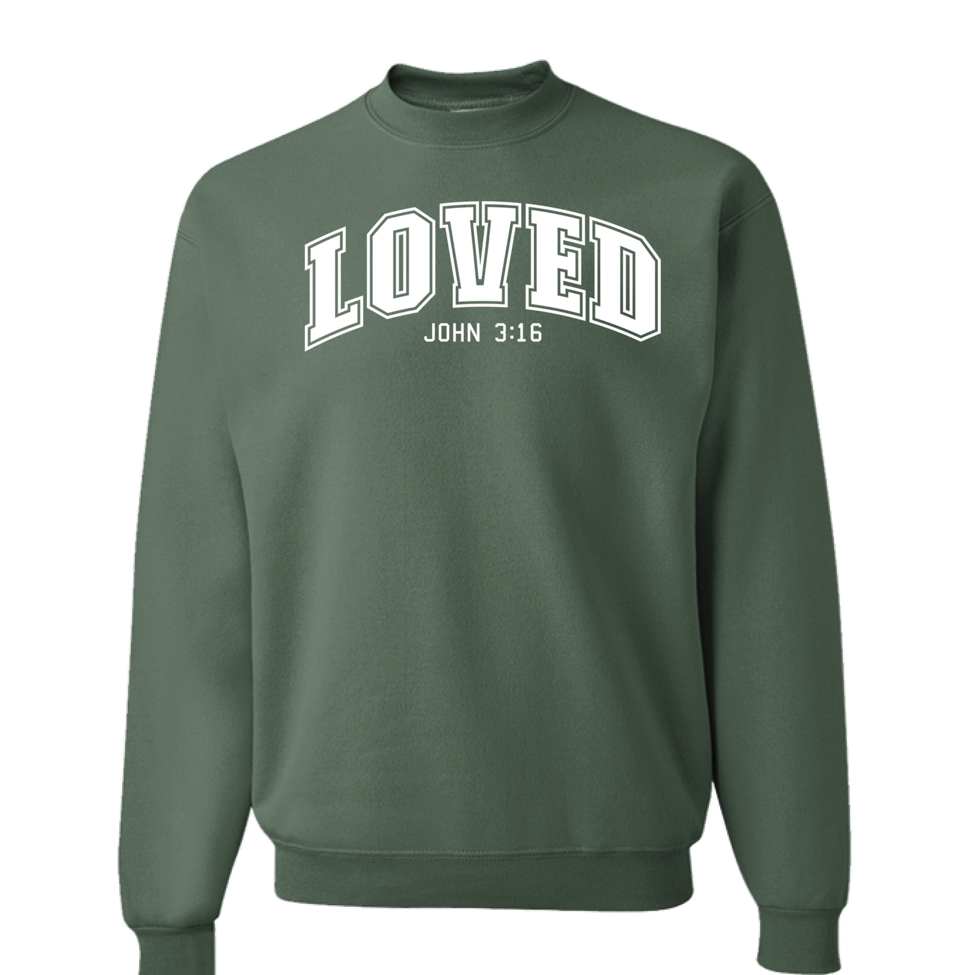 Military Green Heather - FRONT