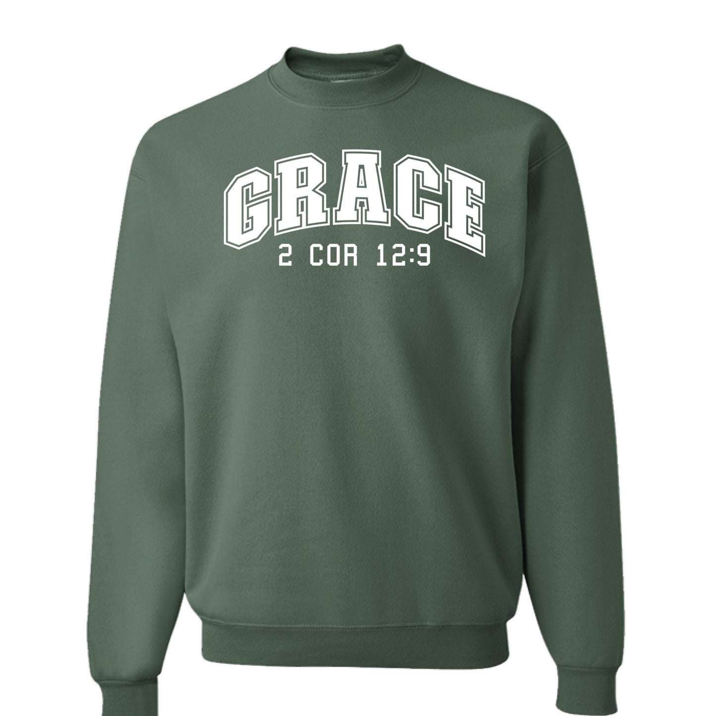 Military Green Heather - FRONT