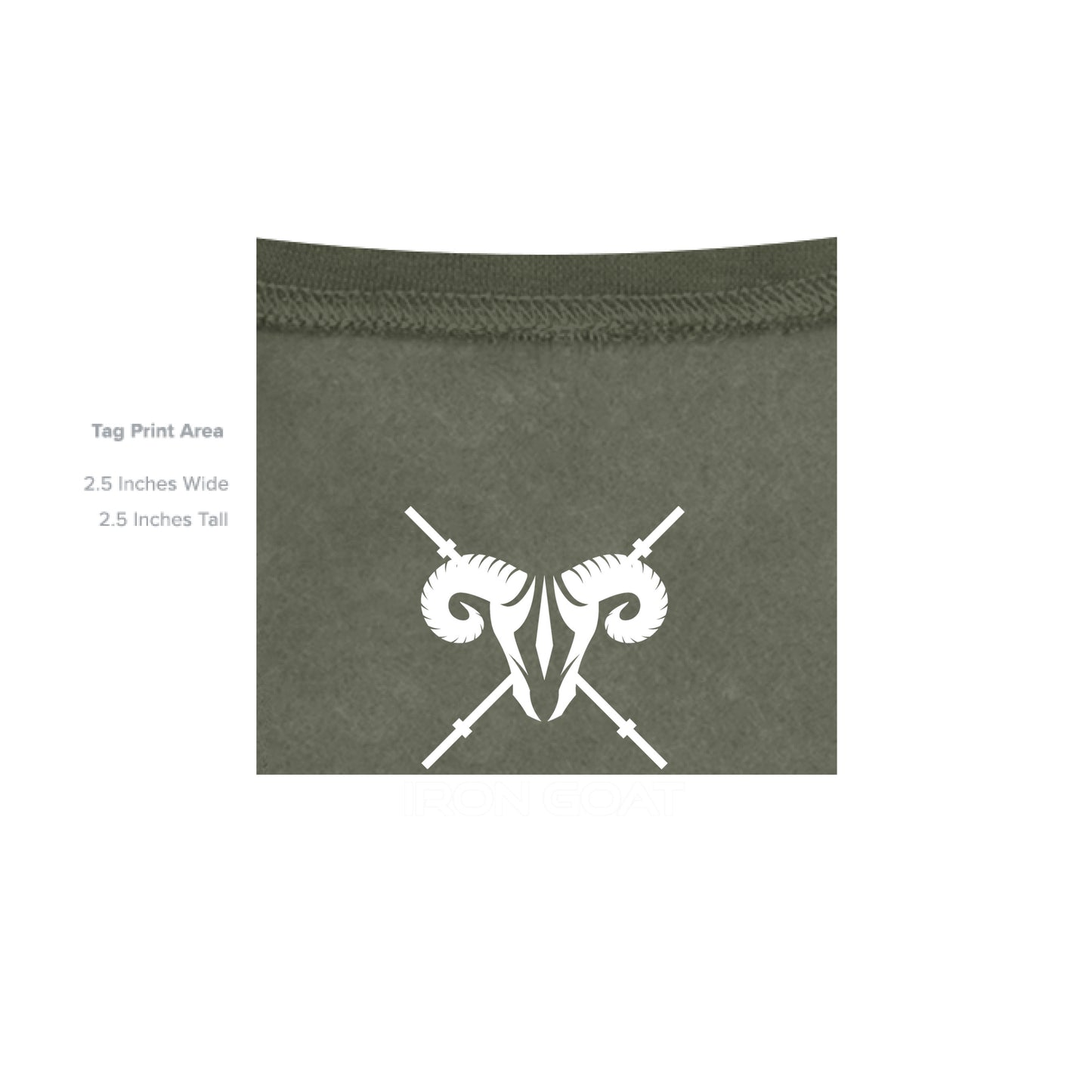 MILITARY GREEN - INSIDE_TAG_LINE